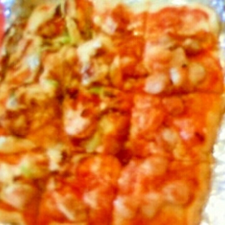 豆腐で 量りや発酵なしでできる超簡単ヘルシーピザ レシピ 作り方 By Tiri6210 楽天レシピ